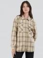 jacheta camasa pt. femei Fundango Ashley Shirt Jacket nisip 1