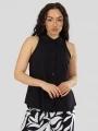 tricou fara maneci pt. femei Fundango Myrto Sleeveless Shirt negru 1