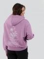 pulover cu gluga pt. femei Fundango Lopez Sweatshirt violet 1