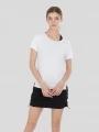 tricou pentru sport, cu maneci scurte pt. femei Fundango Hanabi T-shirt alb 1