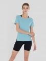 tricou pentru sport, cu maneci scurte pt. femei Fundango Hanabi T-shirt albastru deschis 1