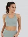sutien pentru sport pt. femei Fundango Vexx Sport Bra verde 1
