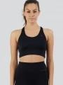 sutien pentru sport pt. femei Fundango Vexx Sport Bra negru 1
