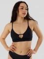 sutien bikini pt. femei Fundango Sahara V-Neck Cami Top negru 1
