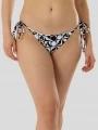 chiloti bikini pt. femei Fundango Innisfil III Tie-side Bottom negru 1