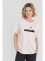 tricou cu maneci scurte pt. femei Fundango Bolton T-shirt roz 1
