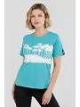 tricou cu maneci scurte pt. femei Fundango Bolton T-shirt verde 1