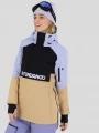 jacheta hanorac pt. femei Fundango Birch ECO Logo Anorak nisip 1