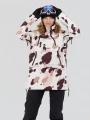 geaca de schi pt. femei Fundango Hooper ECO Anorak roz 1