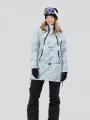 geaca de schi pt. femei Fundango Hooper ECO Anorak albastru deschis 1