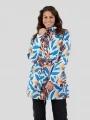 haine de ploaie pt. femei Fundango Regina II Waterproof Trench Jacket albastru 1