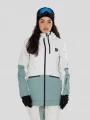 geaca de schi pt. femei Fundango Nashua ECO 3L Allmountain Jacket verde 1