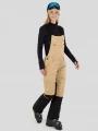pantaloni de schi pt. femei Fundango Sakura ECO Bib Pants nisip 1