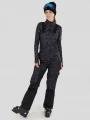 pantaloni de schi pt. femei Fundango Sakura ECO Bib Pants gri 1