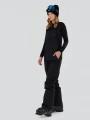pantaloni de schi pt. femei Fundango Sakura ECO Bib Pants negru 1