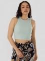 bluza tank pt. femei Fundango Naya Cropped Tank-T verde 1