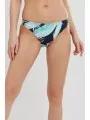 chiloti bikini pt. femei Fundango Moana Classic Bottoms albastru inchis 1