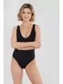 costum de baie pt. femei Fundango Venus Classic Suit negru 1