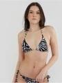 sutien bikini pt. femei Fundango Innisfil Triangle Top negru 1