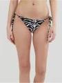 chiloti bikini pt. femei Fundango Innisfil Tie-side Bottoms negru 1
