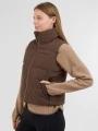 vesta pt. femei Fundango Keira Padded Vest maro 1