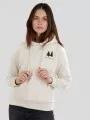 pulover cu gluga pt. femei Fundango Haley Hooded Sweatshirt alb 1