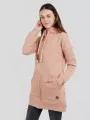 pulover cu gluga pt. femei Fundango Blanka Pullover roz 1