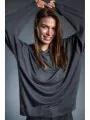 pulover cu gluga pt. femei Fundango RICHMOND Hooded Pullover gri 1