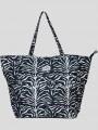 geanta de plaja pt. femei Fundango Almaraz Beach Bag negru 1