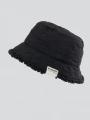 bucket hat pt. femei Fundango Shila hat negru 1