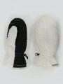 manusi pt. femei Fundango Teddy Gloves alb 1