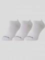 sosete sub glezna Fundango Nowshow 3 Pack Socks alb 1